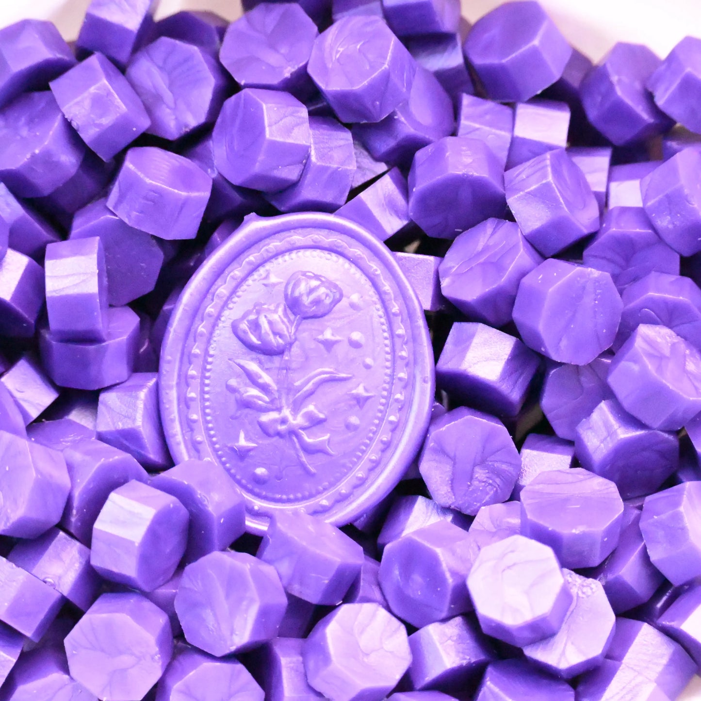 3D Botanical Floral Wax Seals