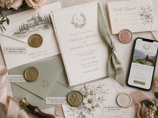12 Wedding Invitation Wax Seal Ideas for 2027