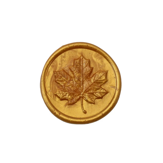 Maple Leaf Pre-Made Wax Seals