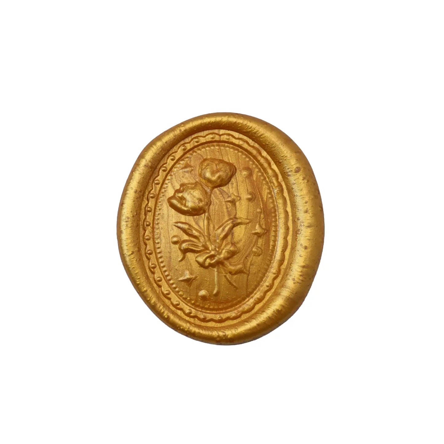 3D Botanical Floral Pre-Made Wax Seals