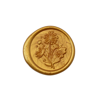 Wildflower Pre-Made Wax Seals