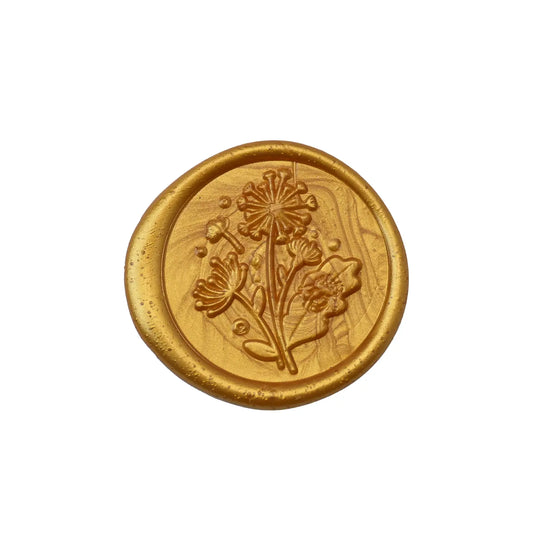 Wildflower Pre-Made Wax Seals