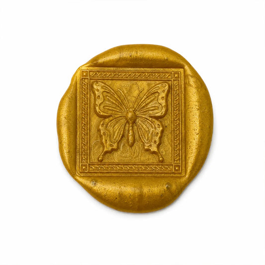 3D butterfly wax seals in assorted colors for wedding invitations envelopes and gifts