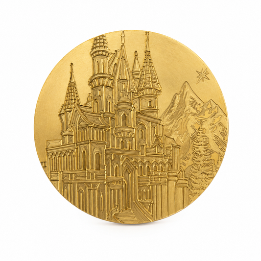 Custom large-format brass wax seal stamp head in 50–100mm sizes