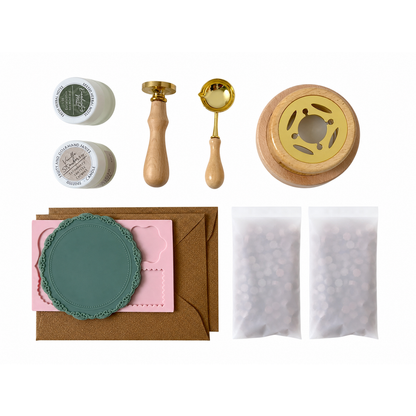Custom Wax Seal Stamp Starter Kit