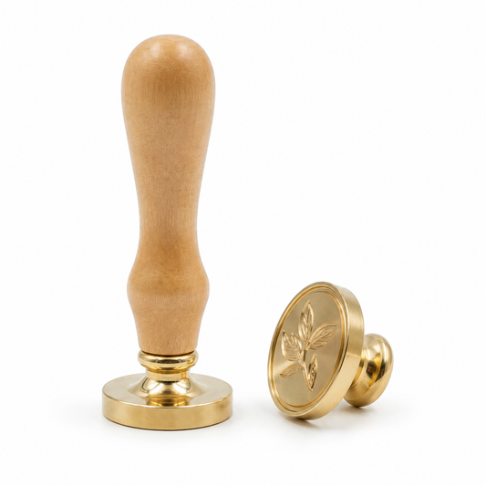 Custom Wax Seal Stamp with Wooden Handle