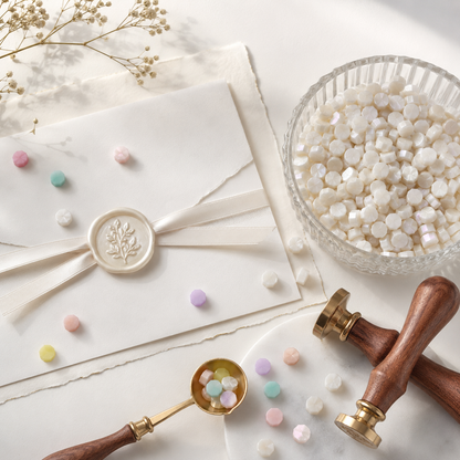 Pearl, Jelly & Iridescent Sealing Wax Granules
