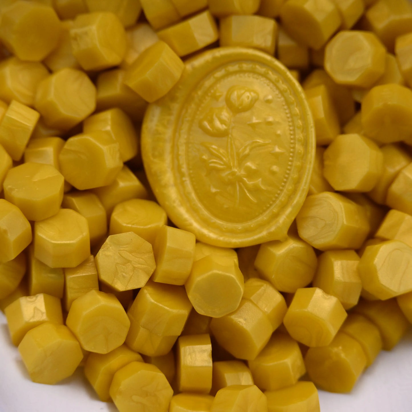 3D Botanical Floral Wax Seals