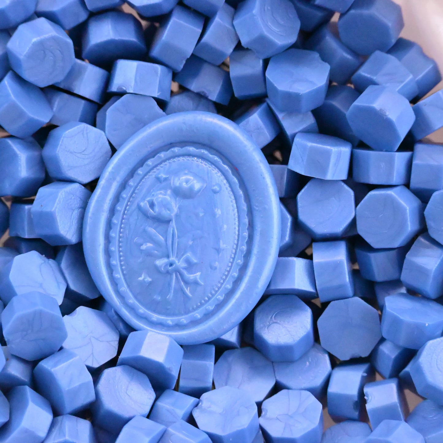 3D Botanical Floral Wax Seals