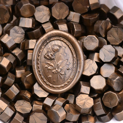 3D Botanical Floral Wax Seals