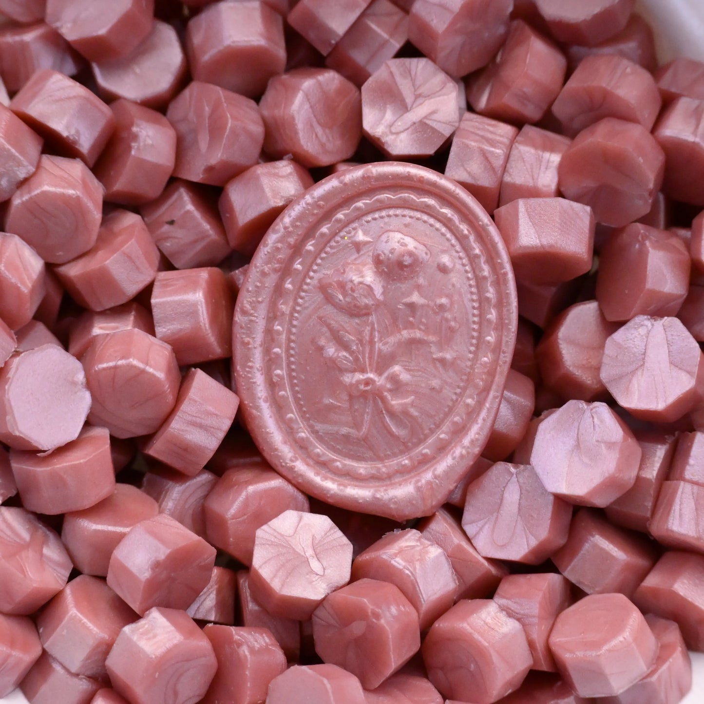 3D Botanical Floral Wax Seals