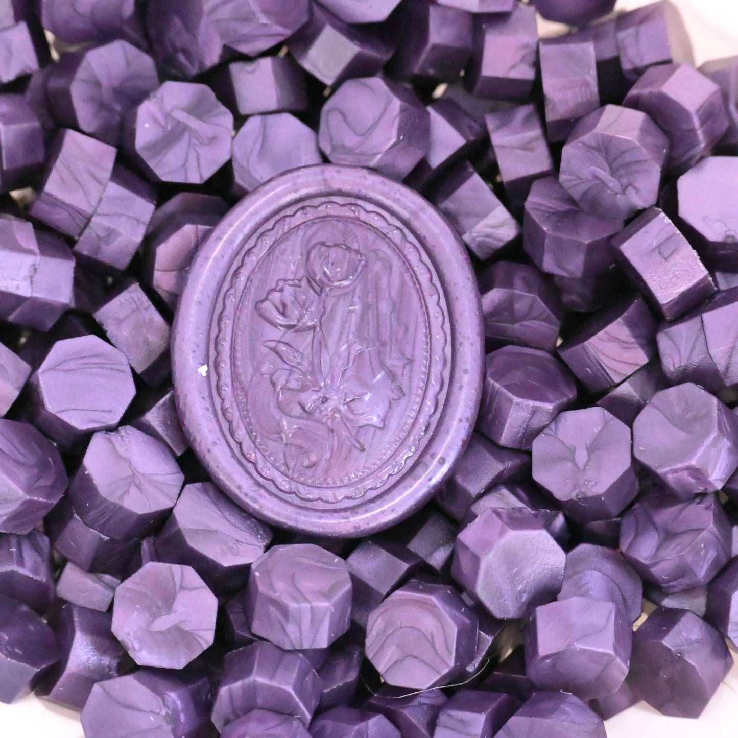 3D Botanical Floral Wax Seals