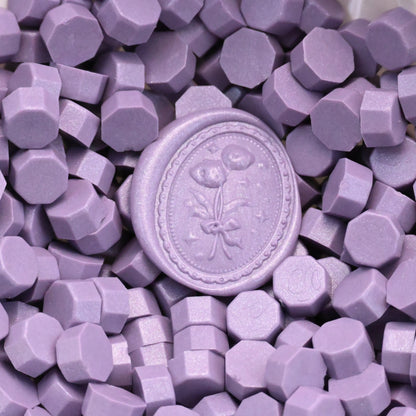 3D Botanical Floral Wax Seals