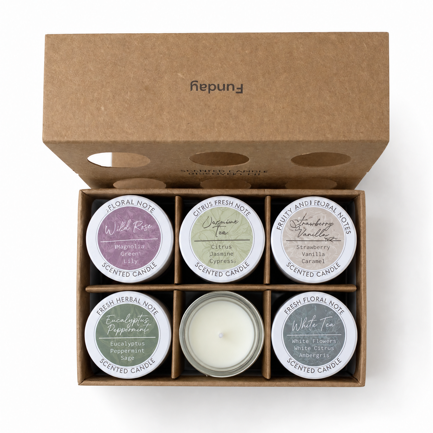 Soy wax scented tea light candle for wax seal warmer and sealing wax spoon