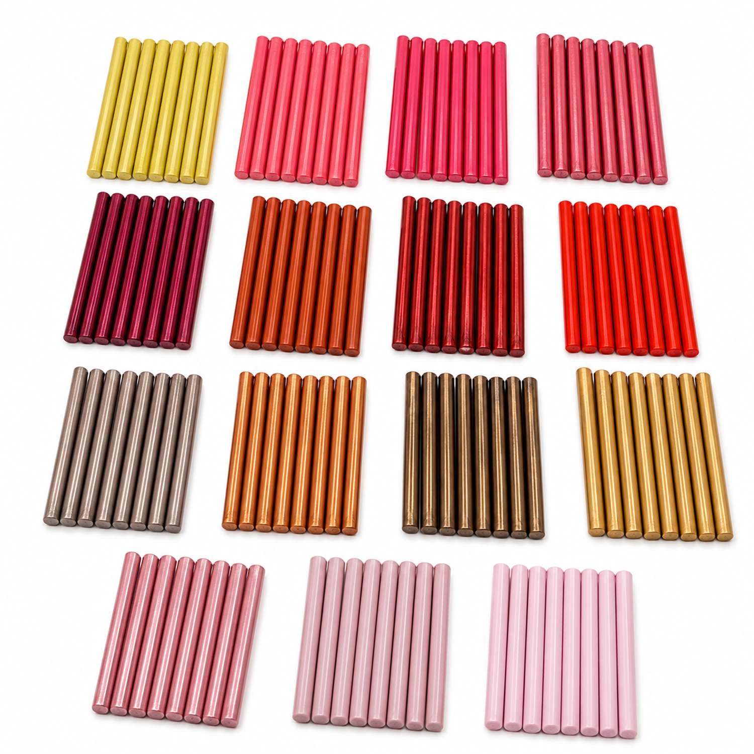 Trend palette sealing wax sticks in assorted seasonal colors for wax seal stamps