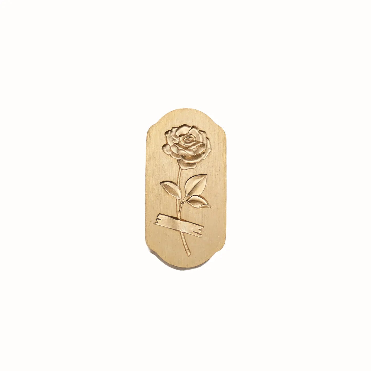 Vintage Rose Postage Wax Seal Stamp Head