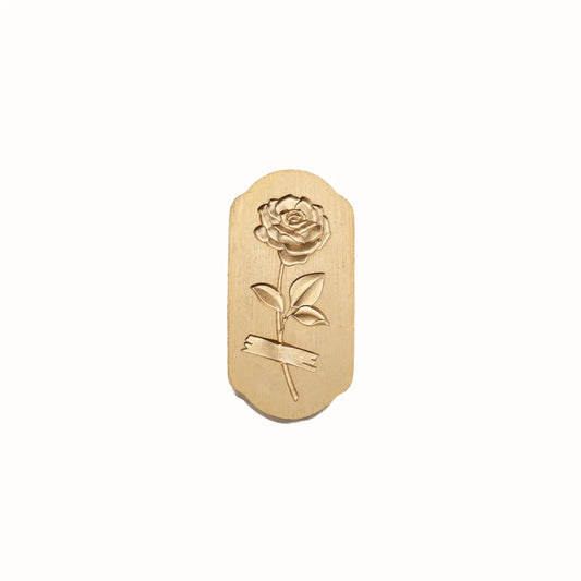 Vintage Rose Postage Wax Seal Stamp Head