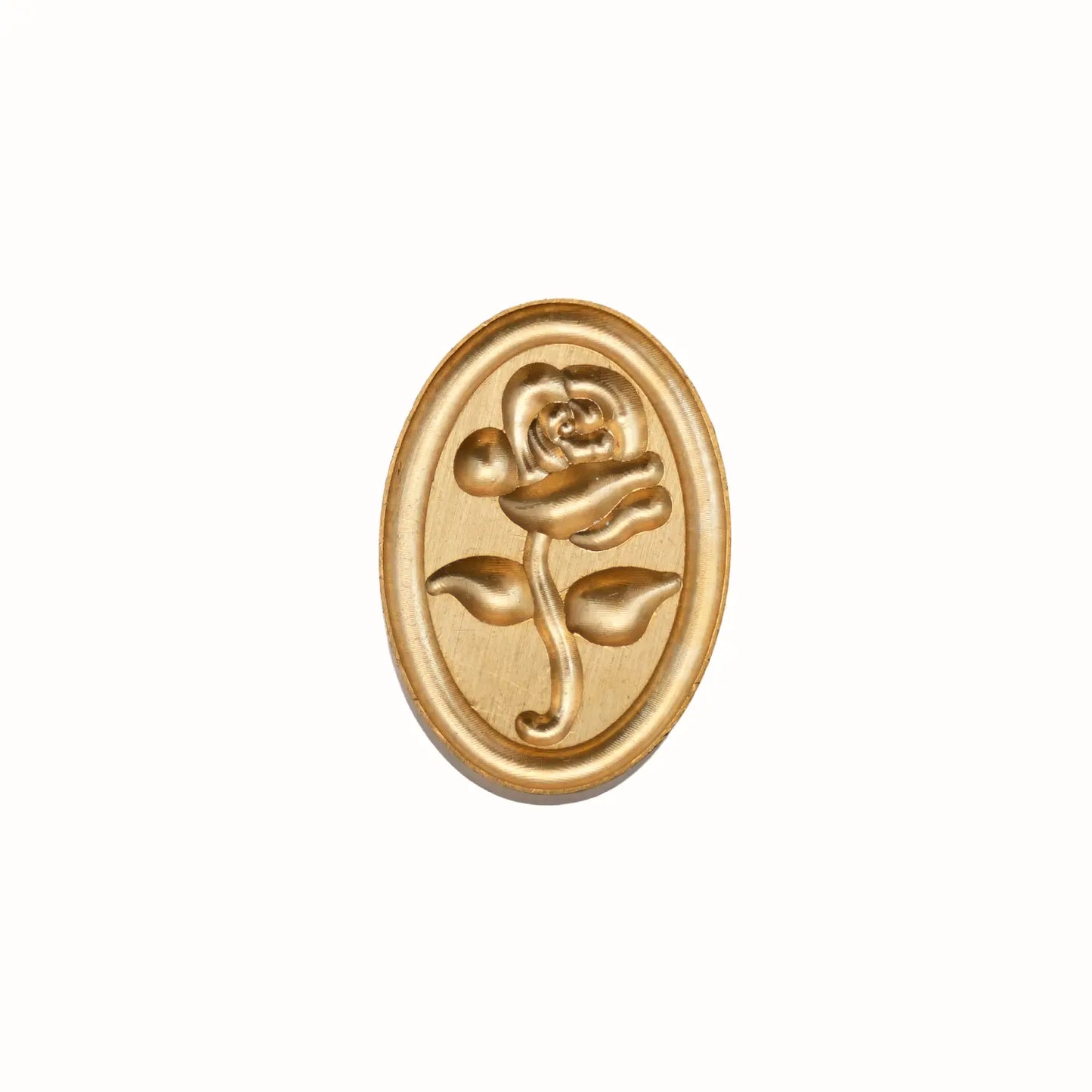 3D Rose Relief Wax Seal Stamp Head
