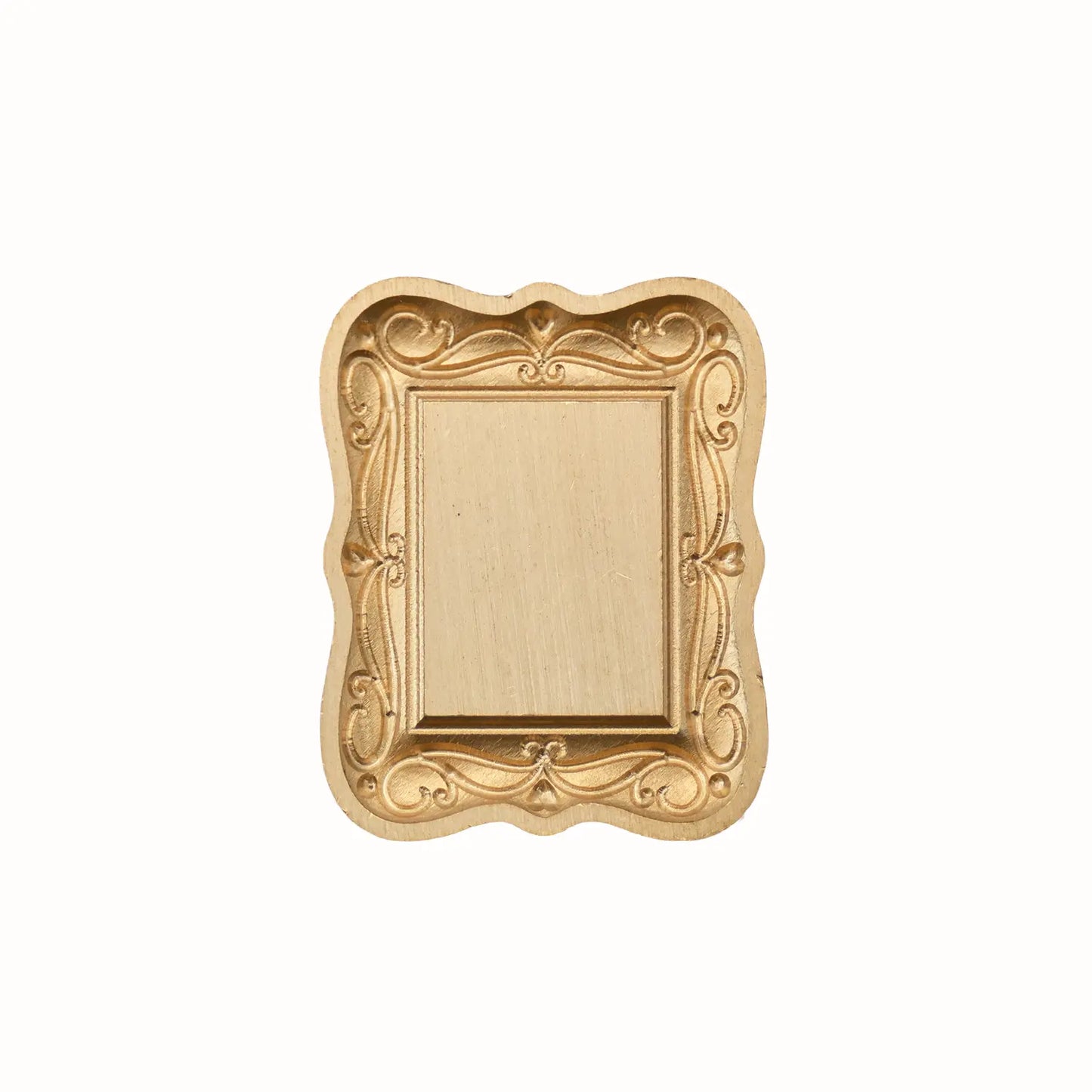 Baroque Ornamental Frame Wax Seal Stamp Head