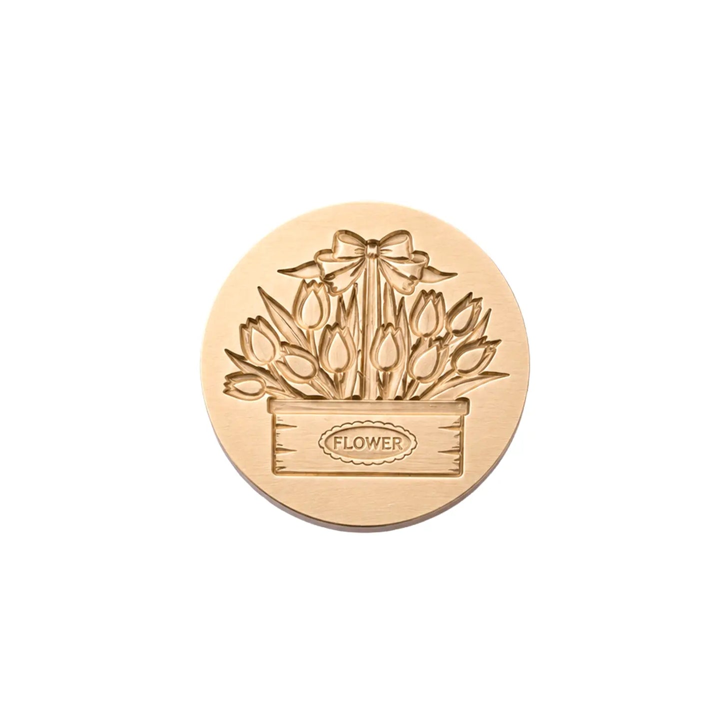 Tulip Flower Box Wax Seal Stamp Head