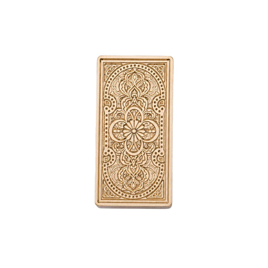 Ornate Filigree Panel Wax Seal Stamp Head