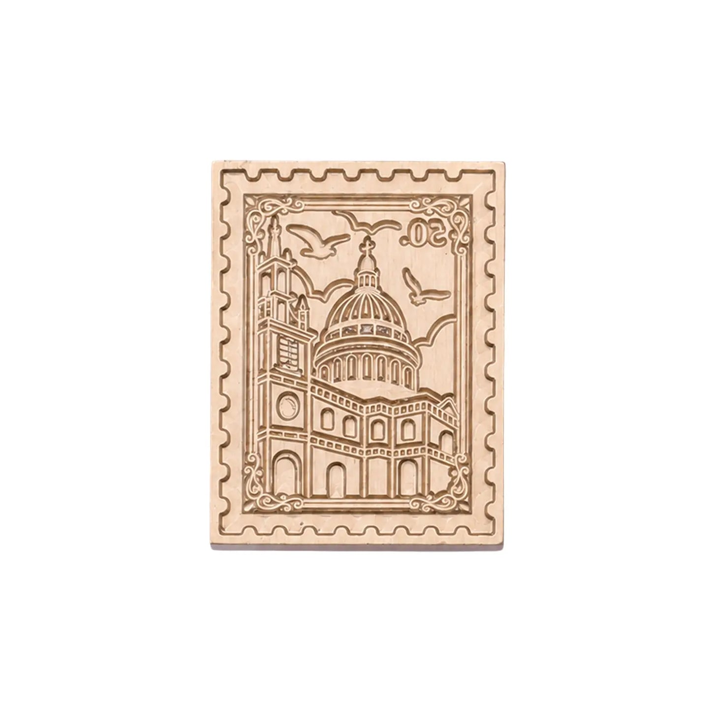 Cathedral Postage Stamp Wax Seal Stamp Head