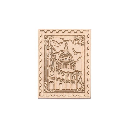 Cathedral Postage Stamp Wax Seal Stamp Head