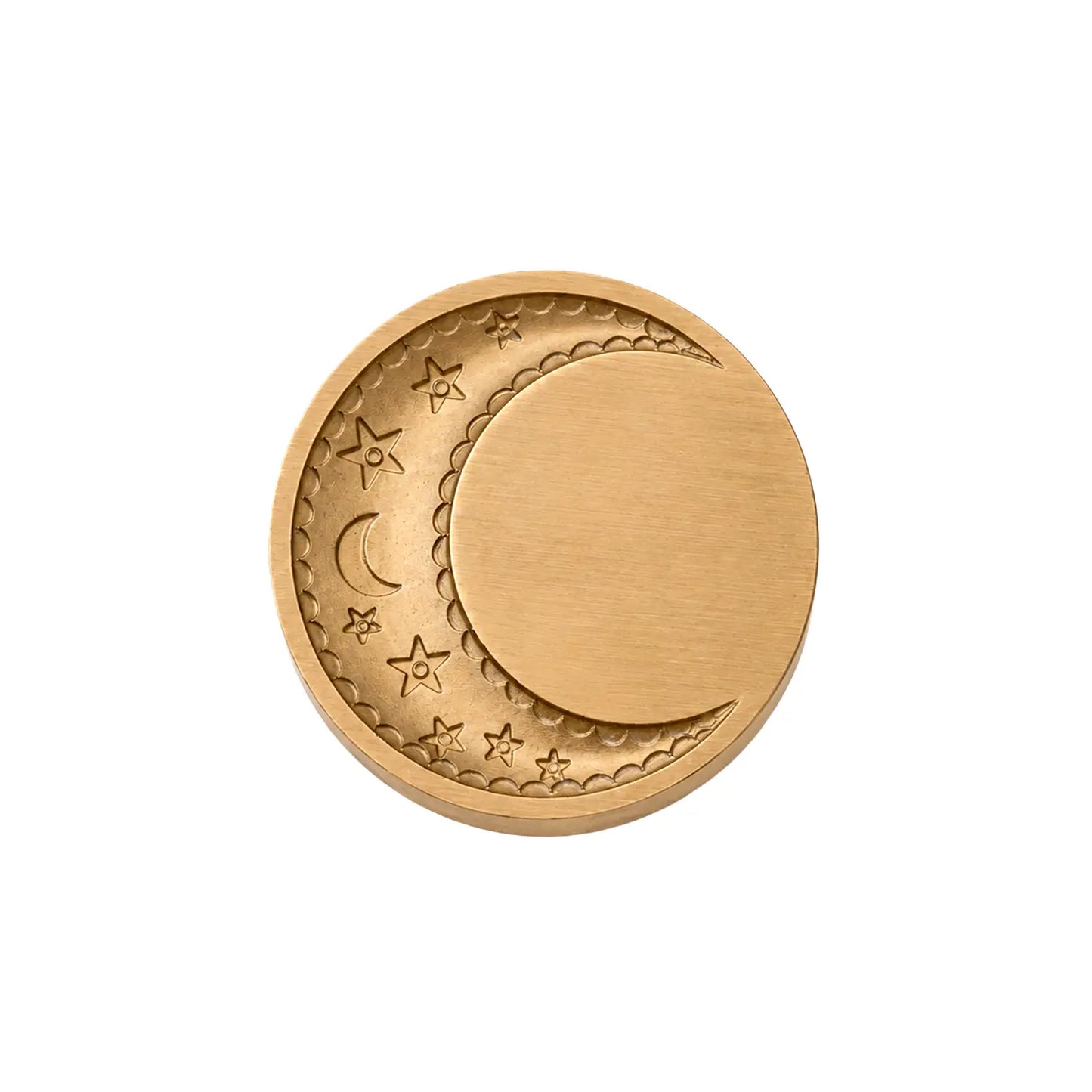 Crescent Moon & Stars Wax Seal Stamp Head