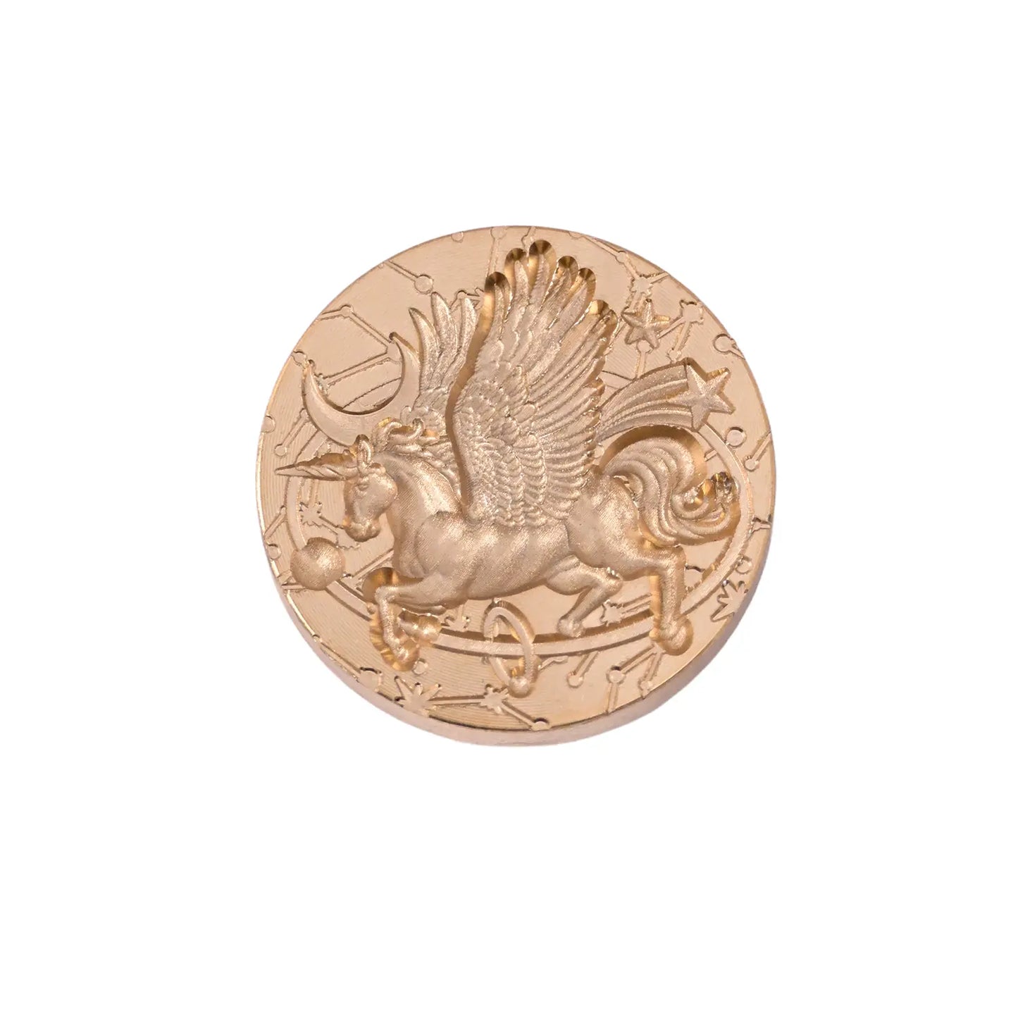 Winged Unicorn Celestial Wax Seal Stamp Head